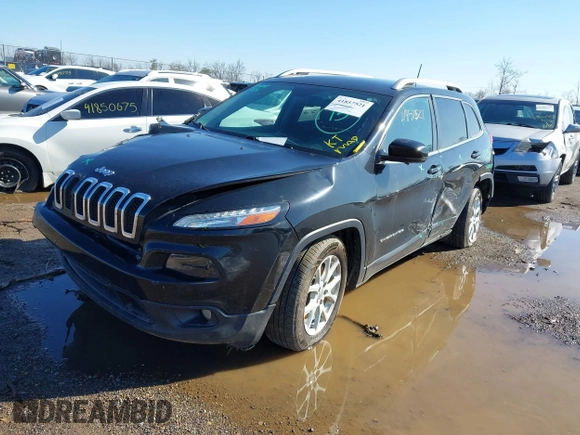 2018 Jeep Cherokee Latitude Plus with VIN 1C4PJLLB1JD552353, listed as a IAAI auction lot 41857521 with 69,880 mi miles. Bid and sale history available at carsss.com. Image 17.
