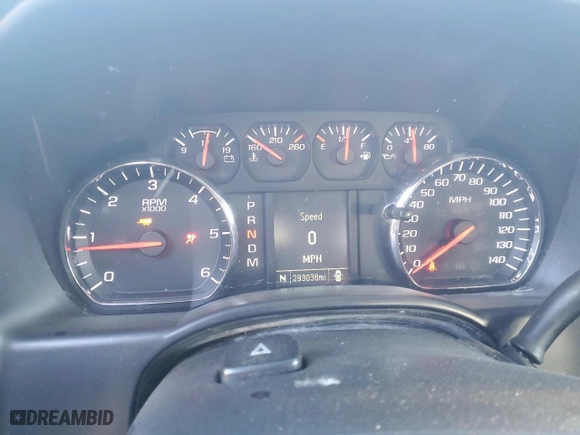 2015 Chevrolet Silverado 1500 Work Truck with VIN 1GCRCPEC0FZ325682, listed as a Copart auction lot 88602875 with 293,038 mi miles and Salvage Title. Bid and sale history available at carsss.com. Image 9.