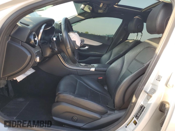 2018 Mercedes-Benz C 300 with VIN 55SWF4JB0JU275367, listed as a Copart auction lot 50391455 with 66,099 mi miles and Salvage title. Bid and sale history available at DreamBid. Image 7.