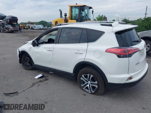 2018 Toyota RAV4 LE with VIN JTMBFREV6JJ210226, listed as a IAAI auction lot 42700312 with Not provided miles and . Bid and sale history available at DreamBid. Image 3.