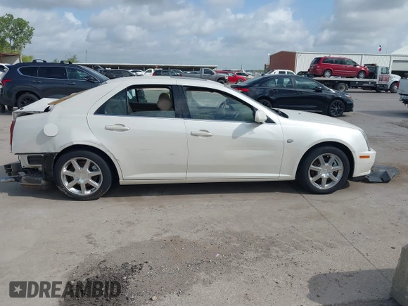 2005 Cadillac STS with VIN 1G6DC67A850172166, listed as a IAAI auction lot 39667014 with 64,676 mi miles and . Bid and sale history available at DreamBid. Image 13.