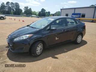 2017 Ford Fiesta S with VIN 3FADP4AJ2HM102376, listed as a Copart auction lot 54703685 with 87,459 mi miles and Salvage title. Bid and sale history available at DreamBid. Image 1.
