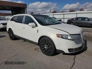 2012 Lincoln MKT EcoBoost with VIN 2LMHJ5AT5CBL51902, listed as a Copart auction lot 79424894 with 130,387 mi miles and Salvage Title. Bid and sale history available at DreamBid. Image 4.