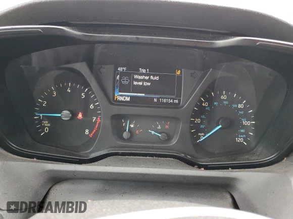 2016 Ford Transit XL with VIN 1FBZX2YM5GKB47858, listed as a Copart auction lot 51257155 with 116,154 mi miles and Salvage title. Bid and sale history available at DreamBid. Image 9.