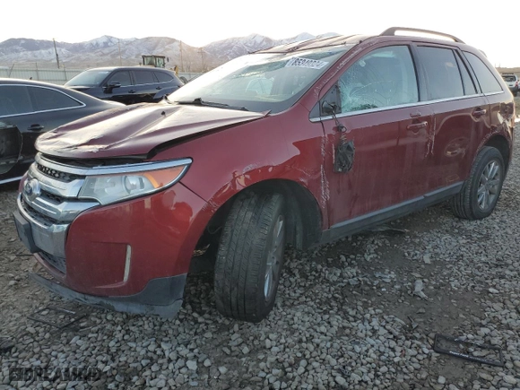 2013 Ford Edge Limited with VIN 2FMDK4KC3DBB38917, listed as a Copart auction lot 85349324 with 172,814 mi miles and Salvage Title. Bid and sale history available at carsss.com. Image 1.