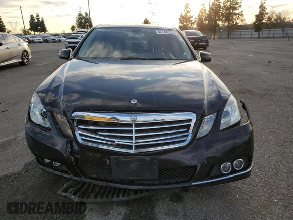 2010 Mercedes-Benz E 550 Luxury with VIN WDDHF7CB7AA162572, listed as a Copart auction lot 43745305 with 146,672 mi miles and Salvage Title. Bid and sale history available at DreamBid. Image 5.