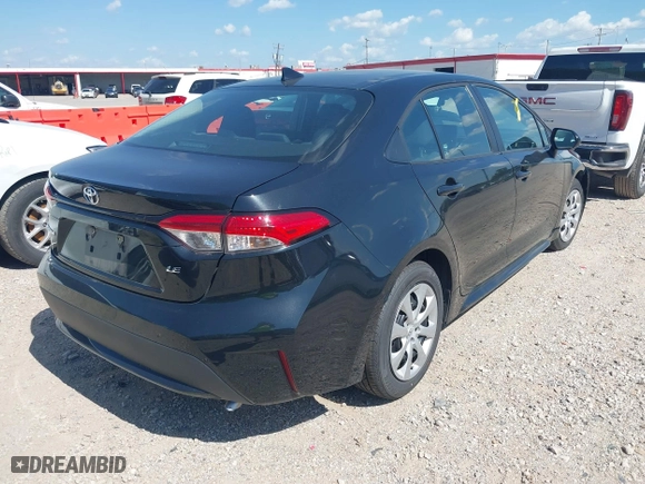 2022 Toyota Corolla LE with VIN 5YFEPMAE5NP347162, listed as a IAAI auction lot 42097627 with 52,170 mi miles. Bid and sale history available at carsss.com. Image 4.