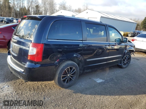 2011 Chrysler Town & Country Limited with VIN 2A4RR6DG5BR747619, listed as a Copart auction lot 45509485 with Not Provided miles and Salvage Title. Bid and sale history available at carsss.com. Image 3.