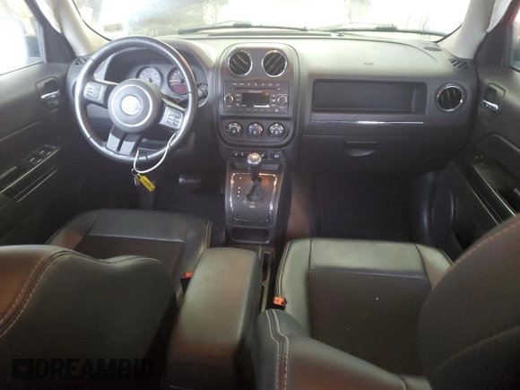 2017 Jeep Patriot Sport SE with VIN 1C4NJPBA2HD137656, listed as a Copart auction lot 45195785 with 105,000 mi miles and Salvage Title. Bid and sale history available at carsss.com. Image 8.