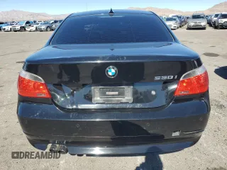 2007 BMW 5 Series 530i with VIN WBANE73537CM55373, listed as a Copart auction lot 46477245 with 217,070 mi miles and Salvage Title. Bid and sale history available at DreamBid. Image 6.