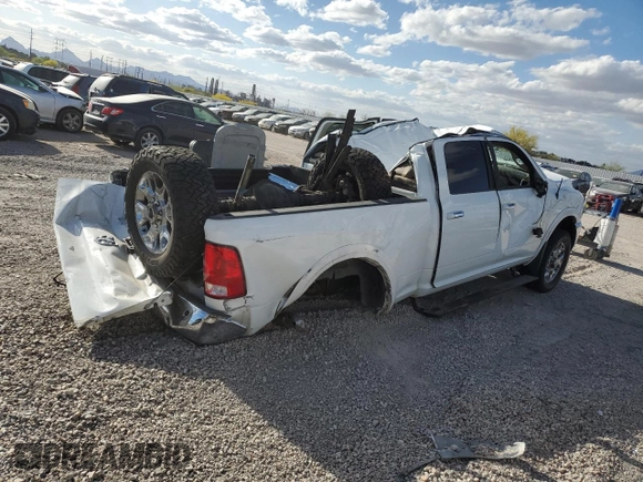 2011 Ram 2500 Laramie Longhorn with VIN 3D7UT2CL3BG539792, listed as a Copart auction lot 53748235 with 153,666 mi miles and Salvage title. Bid and sale history available at DreamBid. Image 3.