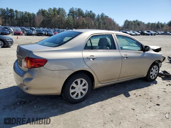 2009 Toyota Corolla with VIN 2T1BU40E99C030150, listed as a Copart auction lot 52578555 with 252,721 mi miles and Clean Title. Bid and sale history available at carsss.com. Image 3.