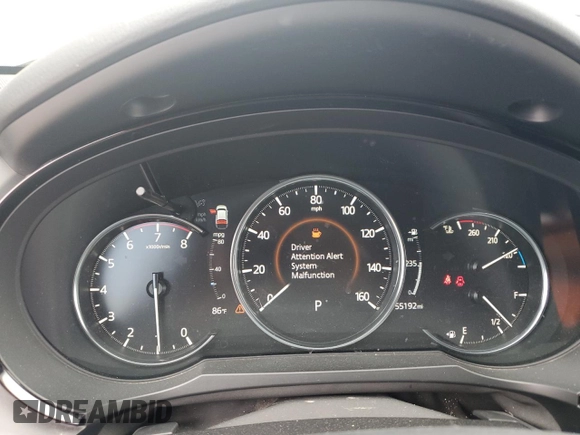 2022 Mazda CX-9 Grand Touring with VIN JM3TCBDYXN0623768, listed as a Copart auction lot 56420775 with 55,192 mi miles and Salvage title. Bid and sale history available at DreamBid. Image 9.