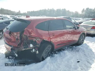 2023 Acura MDX w/A-Spec Package with VIN 5J8YE1H0XPL027358, listed as a Copart auction lot 43131555 with 21,767 mi miles and Salvage Title. Bid and sale history available at DreamBid. Image 3.