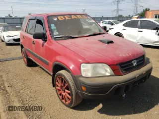 2001 Honda CR-V LX with VIN JHLRD18481C032867, listed as a Copart auction lot 69668054 with 224,578 mi miles and Salvage Title. Bid and sale history available at carsss.com. Image 4.