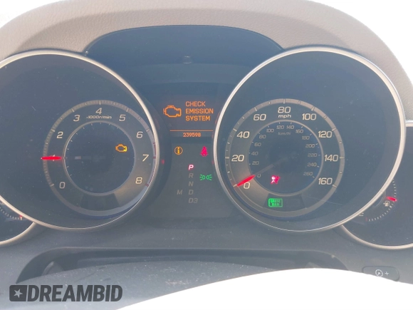 2008 Acura MDX Tech Pkg with VIN 2HNYD28388H539825, listed as a IAAI auction lot 41696141 with 239,598 mi miles. Bid and sale history available at carsss.com. Image 7.