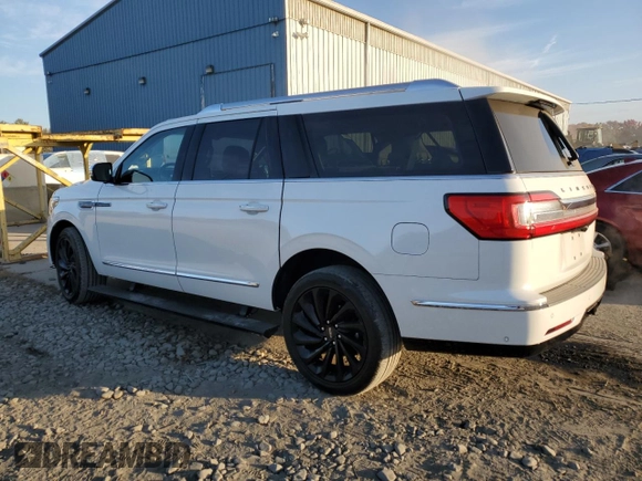 2021 Lincoln Navigator Black Label z VIN 5LMJJ3TT5MEL00238, wystawiony jako Copart lot #76951964 z przebiegiem 69 712 mil mil oraz Szkoda całkowita • Salvage title. Historia ofert i sprzedaży dostępna na DreamBid. Obrazek 2.