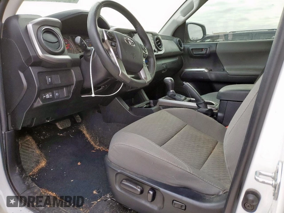 2022 Toyota Tacoma SR5 with VIN 3TMBZ5DN6NM035681, listed as a Copart auction lot 46226415 with 27,891 mi miles and Salvage title. Bid and sale history available at DreamBid. Image 8.