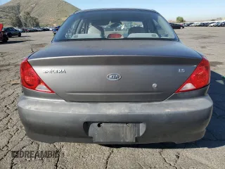 2003 Kia Spectra z VIN KNAFB121335277388, wystawiony jako Copart lot #46756185 z przebiegiem 151 235 mil mil oraz Szkoda całkowita • Salvage title. Historia ofert i sprzedaży dostępna na DreamBid. Obrazek 6.