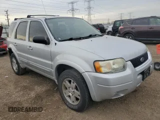 2003 Ford Escape Limited with VIN 1FMCU94113KE19584, listed as a Copart auction lot 80127324 with 267,202 mi miles and Salvage Title. Bid and sale history available at carsss.com. Image 4.