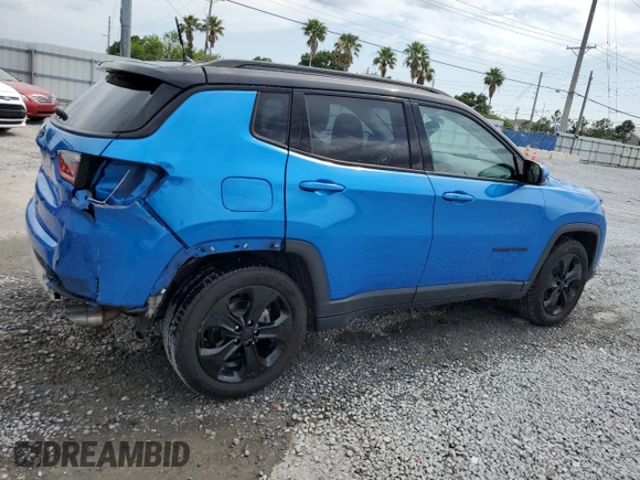 2018 Jeep Compass Latitude z VIN 3C4NJCBB6JT407859, wystawiony jako Copart lot #55506365 z przebiegiem 118 427 mil mil oraz Szkoda całkowita • Salvage title. Historia ofert i sprzedaży dostępna na DreamBid. Obrazek 3.
