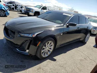 2022 Cadillac CT5 Luxury z VIN 1G6DX5RK5N0117002, wystawiony jako Copart lot #47235445 z przebiegiem 36 003 mil mil oraz Szkoda całkowita • Salvage title. Historia ofert i sprzedaży dostępna na DreamBid. Obrazek 1.