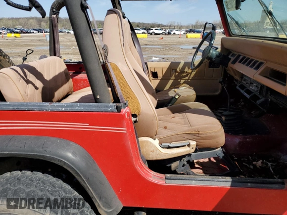 1993 Jeep Wrangler with VIN 1J4FY29S5PP239056, listed as a Copart auction lot 51708125 with 172,597 mi miles and Clean Title. Bid and sale history available at carsss.com. Image 11.
