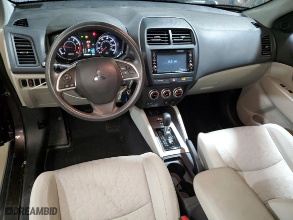 2021 Mitsubishi Outlander Sport ES with VIN JA4ARUAU0MU006313, listed as a Copart auction lot 47598175 with 19,209 mi miles and Salvage Title. Bid and sale history available at carsss.com. Image 8.