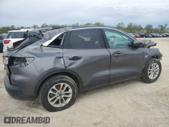 2021 Ford Escape SE Hybrid with VIN 1FMCU9BZ7MUA43035, listed as a Copart auction lot 54203735 with Not provided miles and Salvage title. Bid and sale history available at DreamBid. Image 3.