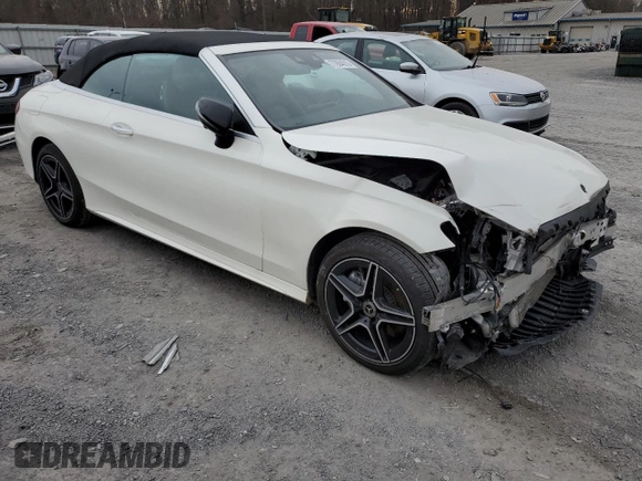 2021 Mercedes-Benz C 300 with VIN W1KWK8EB3MG094908, listed as a Copart auction lot 77884013 with Not Provided miles and . Bid and sale history available at DreamBid. Image 4.
