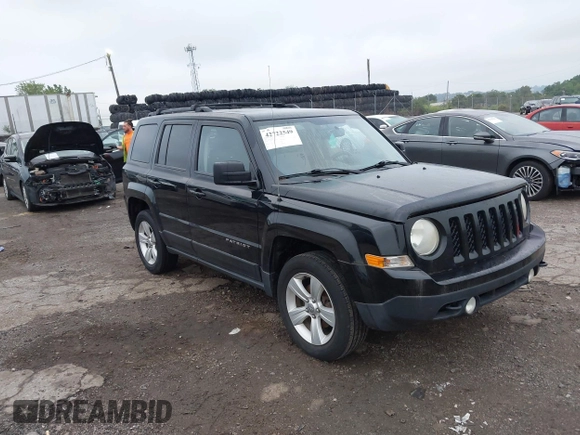 2014 Jeep Patriot Latitude with VIN 1C4NJRFB1ED501740, listed as a IAAI auction lot 42722549 with 147,974 mi miles and . Bid and sale history available at DreamBid. Image 1.