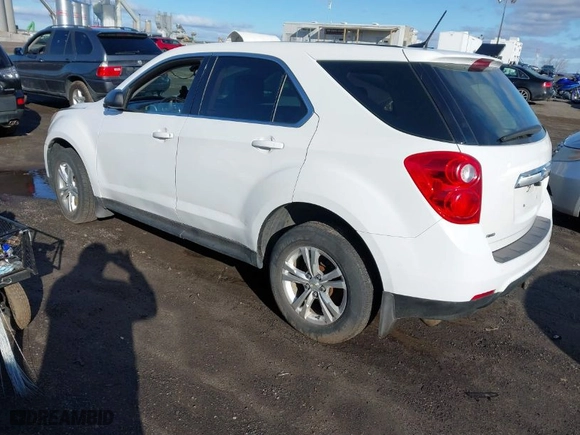2013 Chevrolet Equinox LS with VIN 2GNFLCEK7D6420503, listed as a IAAI auction lot 41853106 with 153,072 mi miles. Bid and sale history available at carsss.com. Image 3.