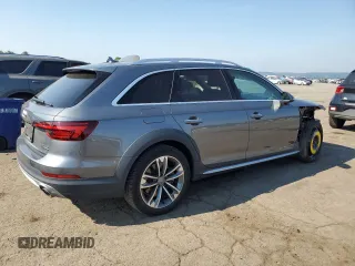2018 Audi A4 allroad Premium Plus with VIN WA18NAF46JA173340, listed as a Copart auction lot 59203204 with 38,665 mi miles and Salvage Title. Bid and sale history available at carsss.com. Image 3.