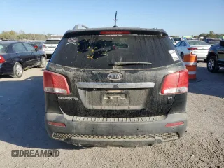 2012 Kia Sorento EX with VIN 5XYKUCA66CG305700, listed as a Copart auction lot 75242524 with 0 mi miles and Salvage Title. Bid and sale history available at carsss.com. Image 6.