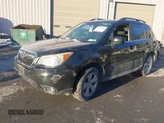 2014 Subaru Forester 2.5i Limited with VIN JF2SJAJC4EH430578, listed as a IAAI auction lot 41343493 with 190,520 mi miles. Bid and sale history available at carsss.com. Image 2.