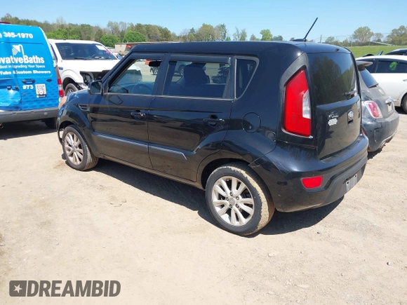 2013 Kia Soul + with VIN KNDJT2A68D7751533, listed as a IAAI auction lot 41995980 with 187,388 mi miles and . Bid and sale history available at DreamBid. Image 3.