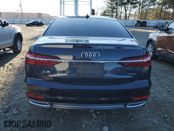 2020 Audi A6 Premium Plus with VIN WAUE8AF20LN069787, listed as a Copart auction lot 46650725 with 45,019 mi miles and Clean Title. Bid and sale history available at carsss.com. Image 6.