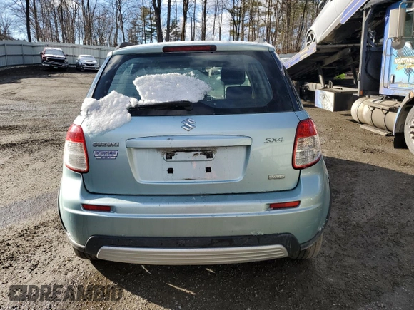 2009 Suzuki SX4 Man AWD with VIN JS2YB413396204420, listed as a Copart auction lot 85323874 with 177,454 mi miles and Salvage Title. Bid and sale history available at carsss.com. Image 6.