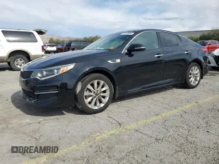 2017 Kia Optima EX z VIN 5XXGU4L34HG135329, wystawiony jako Copart lot #56188855 z przebiegiem 94 491 mil mil oraz Szkoda całkowita • Salvage title. Historia ofert i sprzedaży dostępna na DreamBid. Obrazek 1.