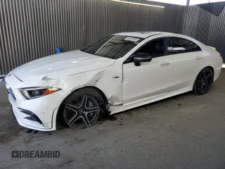 2020 Mercedes-Benz CLS 53 S AMG with VIN WDD2J6BB8LA050317, listed as a Copart auction lot 51959255 with 37,644 mi miles and Clean title. Bid and sale history available at DreamBid. Image 1.