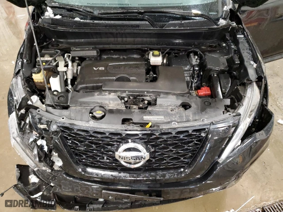 2020 Nissan Pathfinder SL with VIN 5N1DR2CM4LC599677, listed as a Copart auction lot 45094765 with 67,481 mi miles and Non Repairable. Bid and sale history available at carsss.com. Image 12.