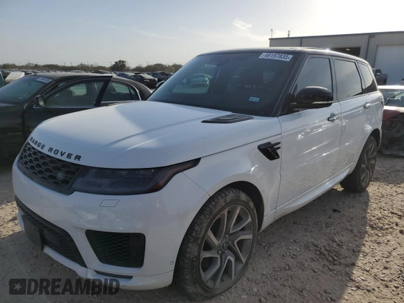 2018 Land Rover Range Rover Sport HSE Dynamic with VIN SALWV2SV7JA404482, listed as a Copart auction lot 48197835 with 77,735 mi miles and Salvage Title. Bid and sale history available at carsss.com. Image 1.