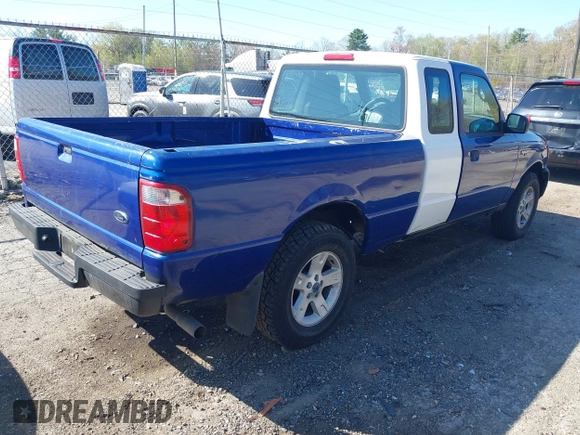 2007 Ford Ranger XL with VIN 1FTYR14U57PA86628, listed as a IAAI auction lot 42128654 with 255,267 mi miles. Bid and sale history available at carsss.com. Image 4.