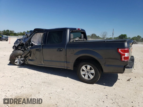 2020 Ford F-150 XL with VIN 1FTEW1CP5LKF46286, listed as a Copart auction lot 52206545 with 84,517 mi miles and Salvage Title. Bid and sale history available at carsss.com. Image 2.