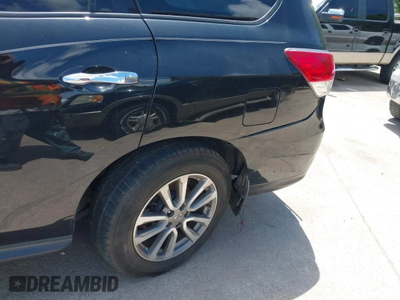 2015 Nissan Pathfinder SV with VIN 5N1AR2MNXFC660187, listed as a IAAI auction lot 42612648 with 136,873 mi miles and . Bid and sale history available at DreamBid. Image 6.
