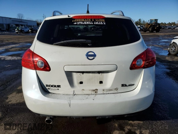 2009 Nissan Rogue SL with VIN JN8AS58V29W449996, listed as a Copart auction lot 46232125 with 126,104 mi miles and Salvage Title. Bid and sale history available at carsss.com. Image 6.