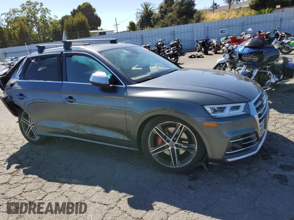 2018 Audi SQ5 Prestige with VIN WA1C4AFY8J2153908, listed as a Copart auction lot 67121434 with Not Provided miles and Salvage Title. Bid and sale history available at DreamBid. Image 4.