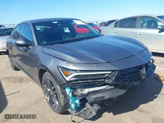 2024 Acura Integra w/A-Spec Package with VIN 19UDE4H36RA007486, listed as a IAAI auction lot 41670863 with 24,374 mi miles. Bid and sale history available at carsss.com. Image 1.
