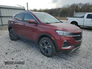 2022 Buick Encore GX Select with VIN KL4MMESL3NB136834, listed as a Copart auction lot 49256825 with 36,462 mi miles and Salvage title. Bid and sale history available at DreamBid. Image 4.