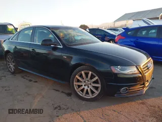 2012 Audi A4 2.0T Premium Plus with VIN WAUEFAFL7CA119607, listed as a IAAI auction lot 41299026 with 99,892 mi miles. Bid and sale history available at carsss.com. Image 1.
